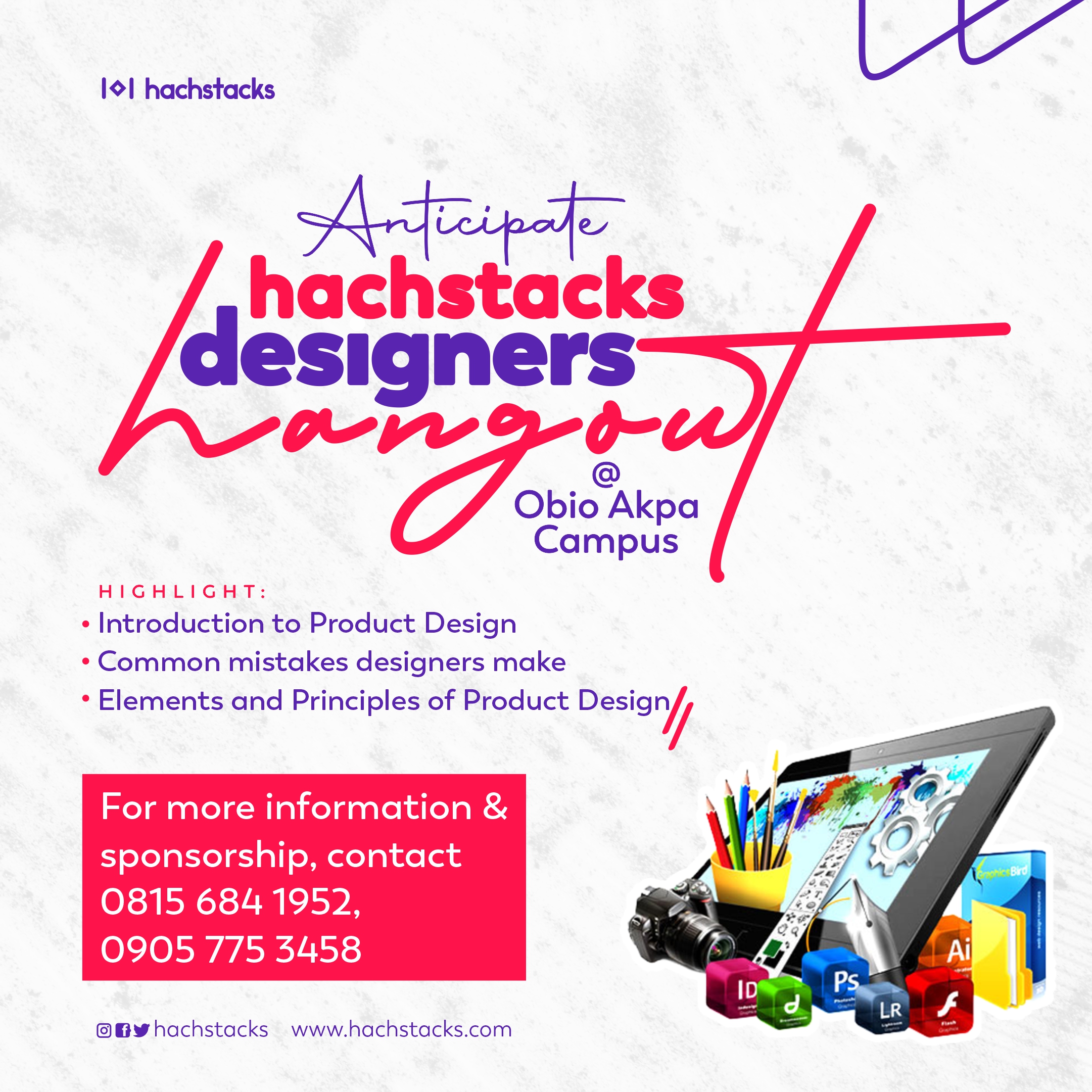 Product Designers Hangout Post free event in Nigeria using tickethub.ng, buy and sell tickets to event
