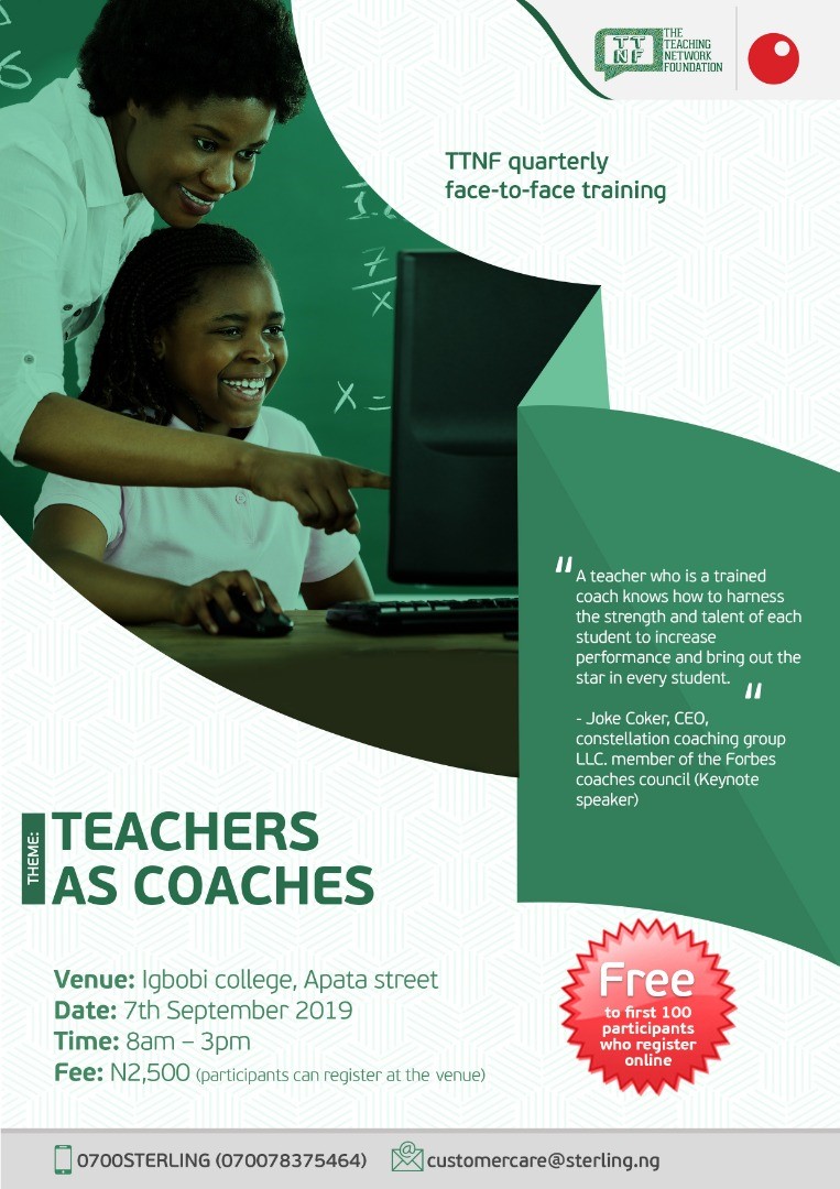 Get tickets to THE TEACHING NETWORK FOUNDATION "Face to Face Training