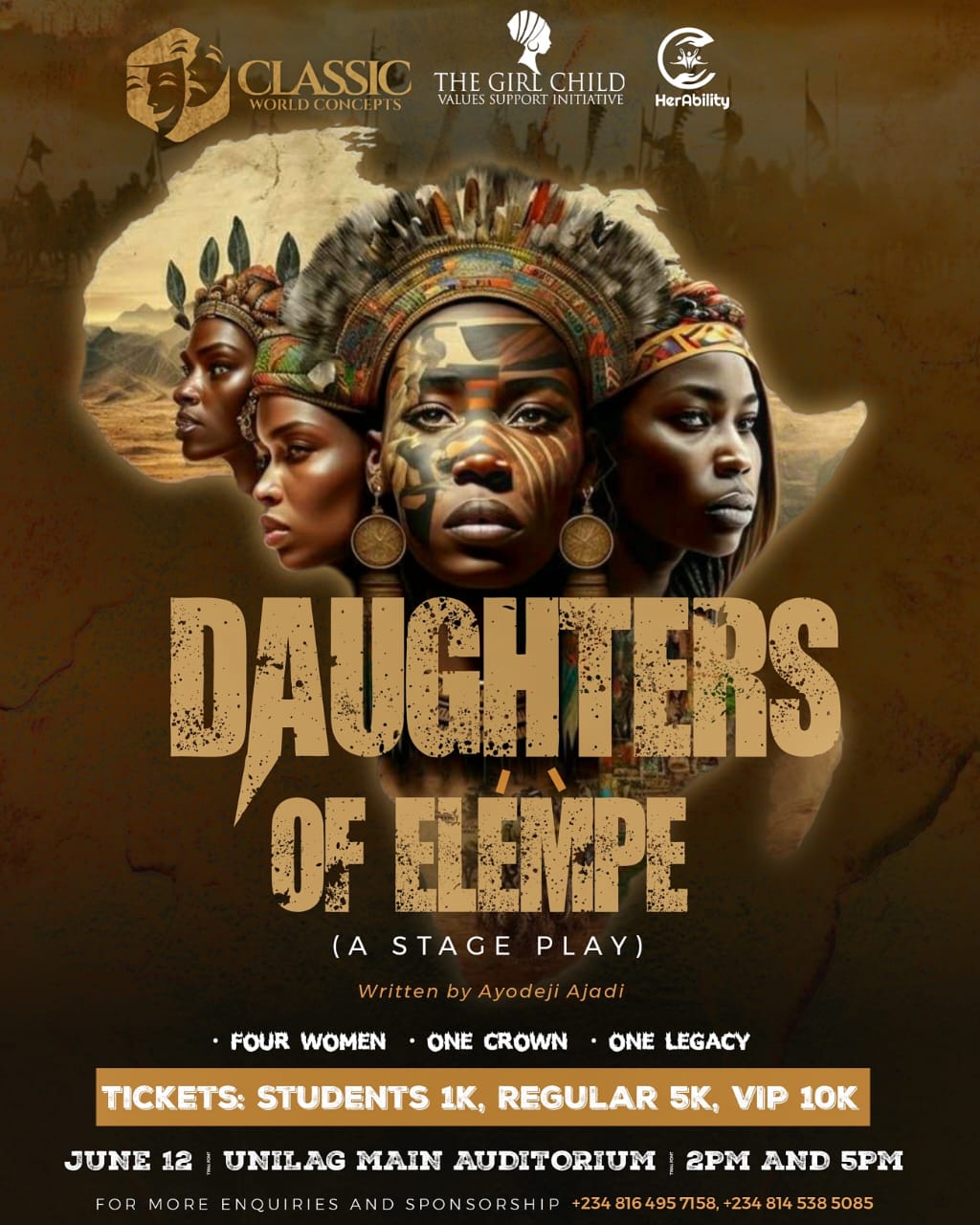 Daughters of Elempe Post free event in Nigeria using tickethub.ng, buy and sell tickets to event