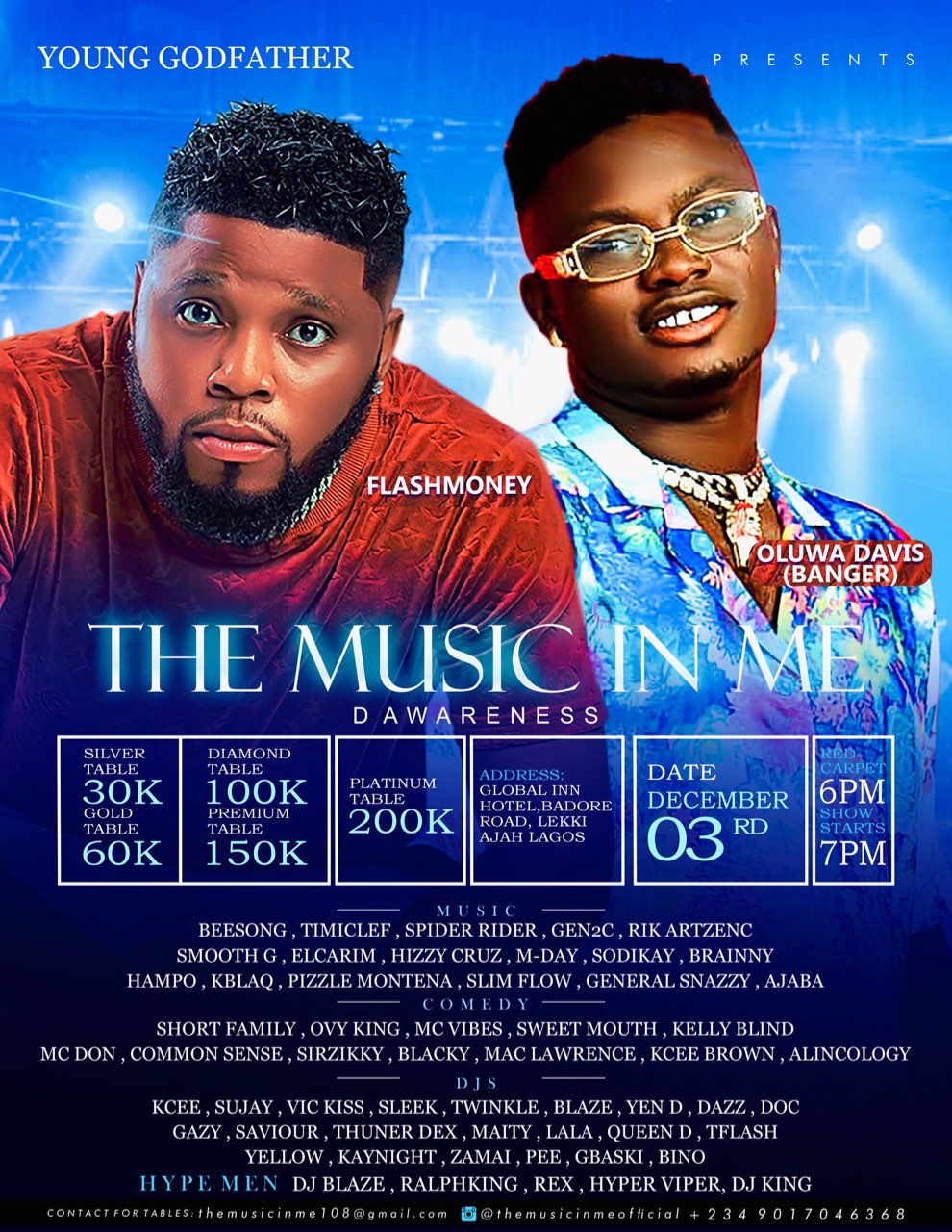The Music In Me Post free event in Nigeria using tickethub.ng, buy and sell tickets to event
