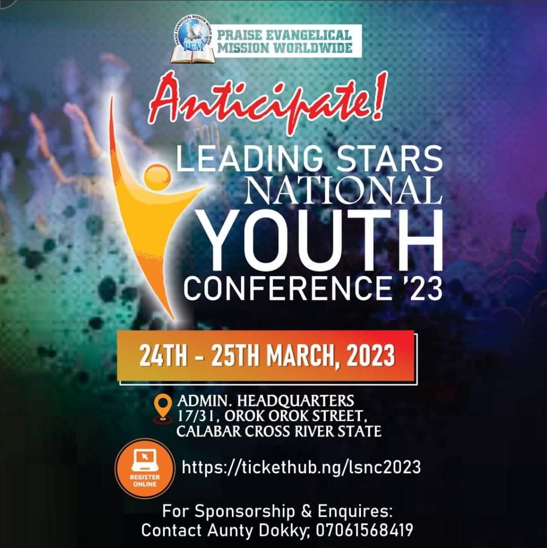 LEADING STARS NATIONAL CONFERENCE Post free event in Nigeria using tickethub.ng, buy and sell tickets to event