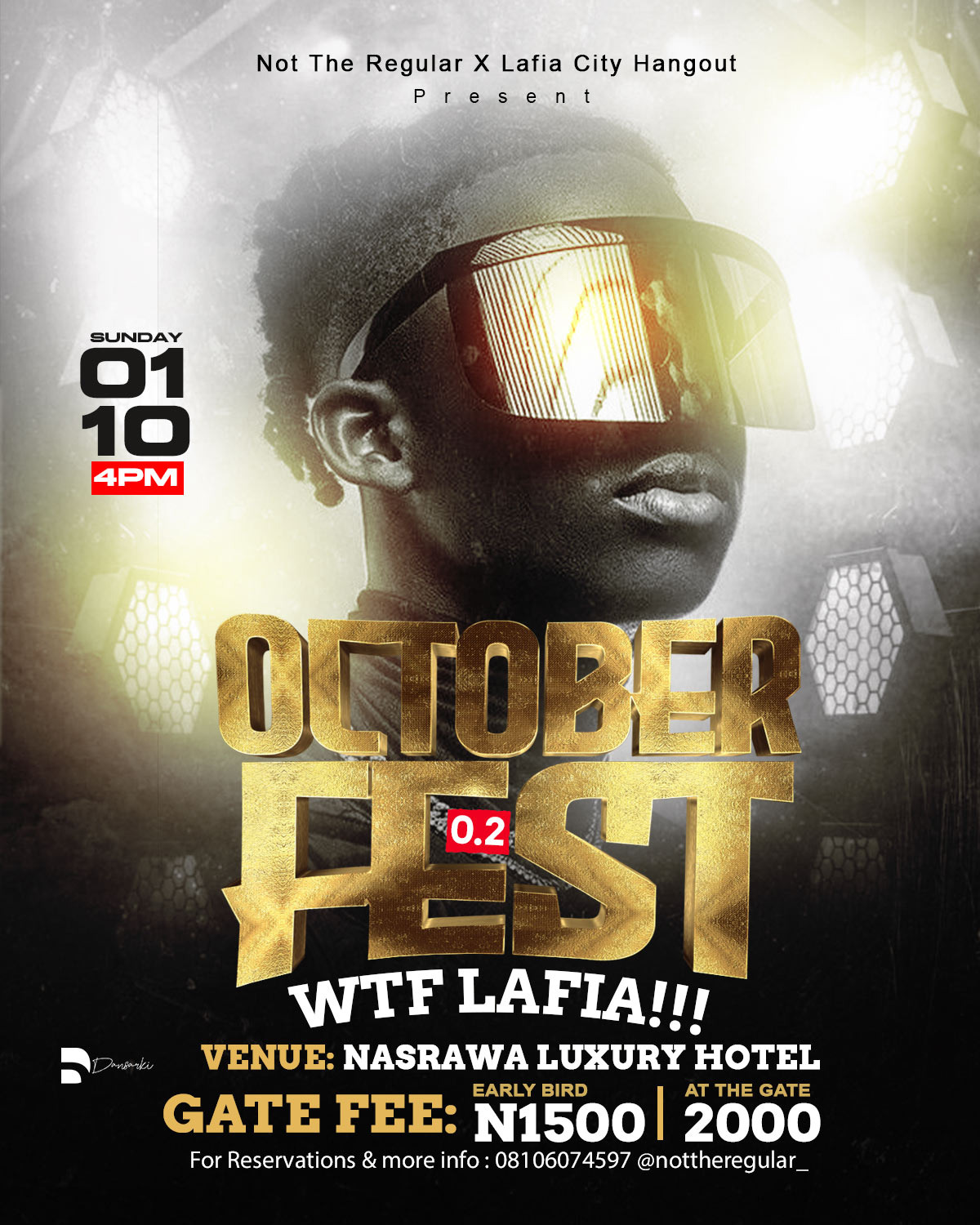 October Fest {WTF LAFIA} Post free event in Nigeria using tickethub.ng, buy and sell tickets to event