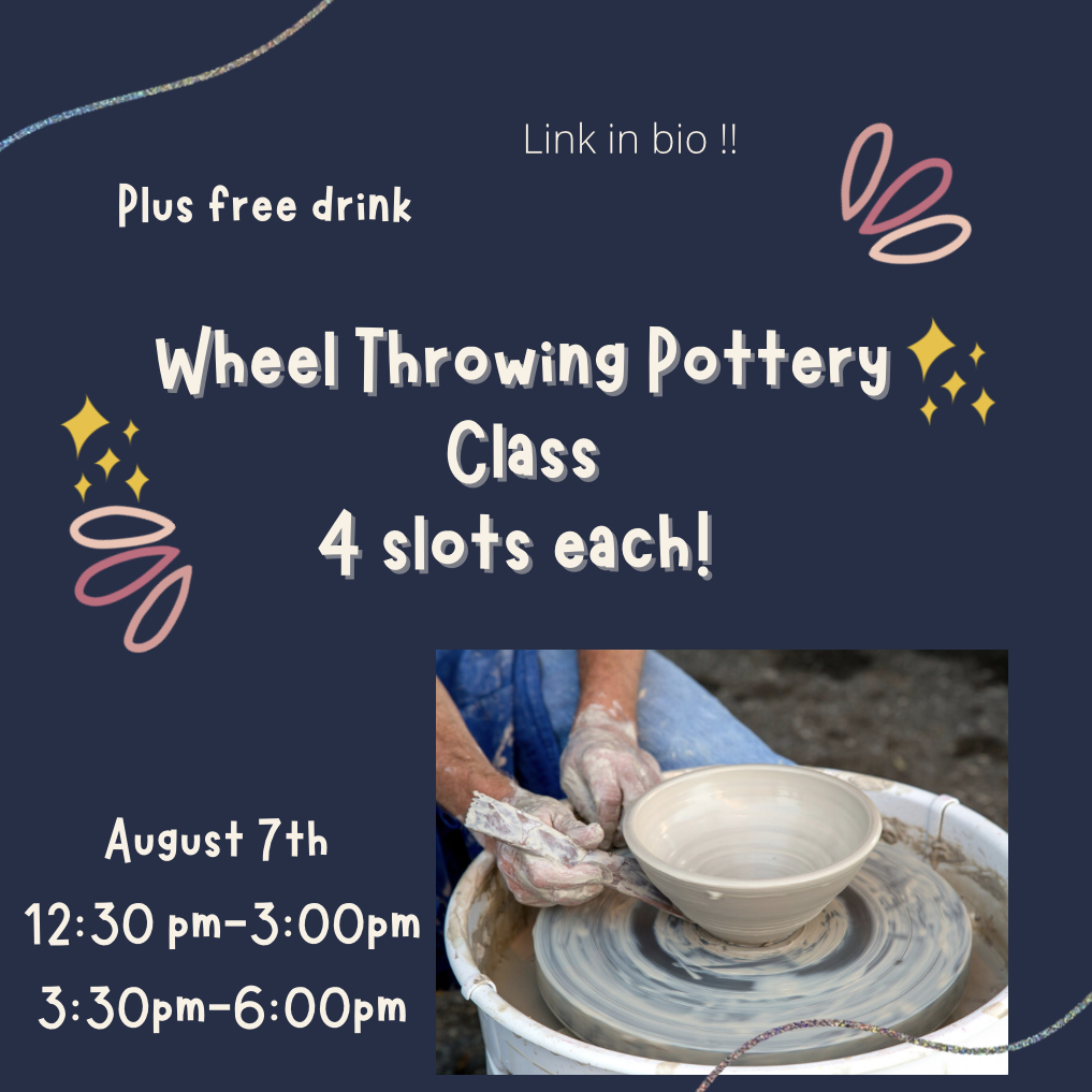 Wheel Throwing Pottery Post free event in Nigeria using tickethub.ng, buy and sell tickets to event