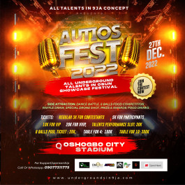 All Underground Talents in Osun Showcase Festival (AUTIOS FEST)