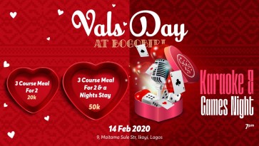 Valentines Day At Bogobiri House — event on Tickethub.ng