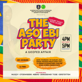 THE ASO-EBI PARTY - A GEOFED AFFAIR
