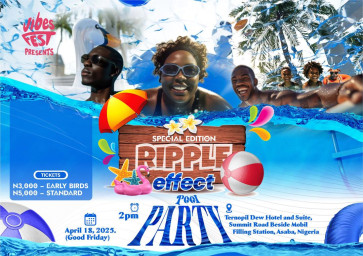 ViBES FEST (special edition): Ripple Effect Pool Party — event on Tickethub.ng