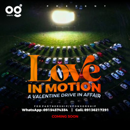 LOVE IN MOTION: A Valentine Drive In Affair