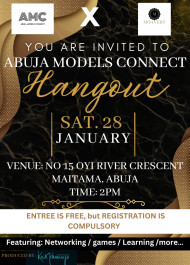 Abuja Models Connect Hangout — event on Tickethub.ng