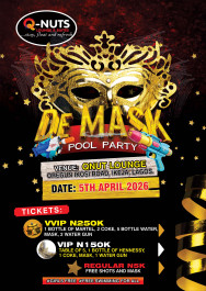 De MASK POOL PARTY