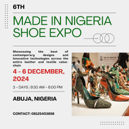 6th Made In Nigeria Shoe Expo (MINSE6.0)