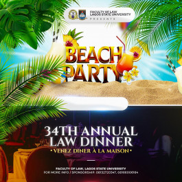 LASULAWS 34TH ANNUAL LAW DINNER — event on Tickethub.ng