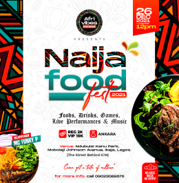 NAIJA FOOD FEST 2021 — event on Tickethub.ng