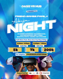 Friends ,Game,Family ABUJa Night