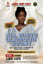 All White Glamour Event