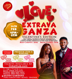 LOVE EXTRAVAGANZA VALENTINE EDITION — event on Tickethub.ng