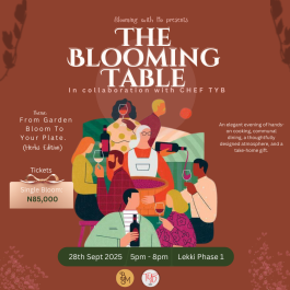 The Blooming Table - From Garden Bloom to your Plate (Herbs Edition)
