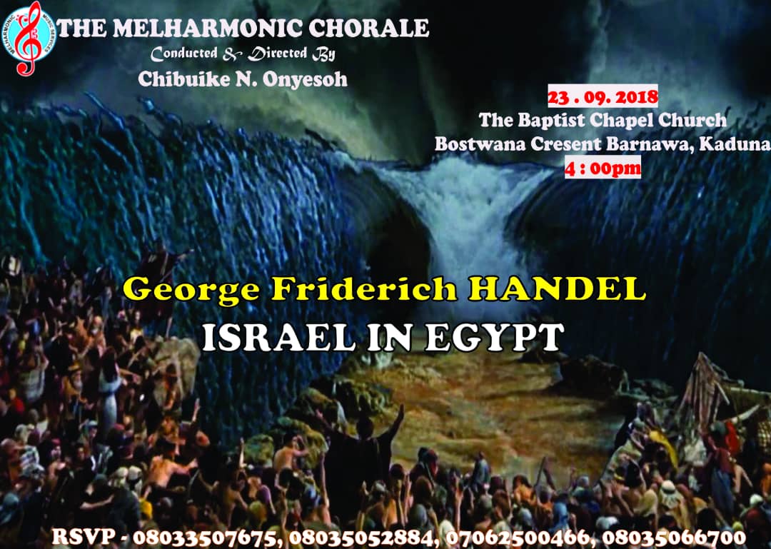 G. F. Handel Israel In Egypt. — event on Tickethub.ng