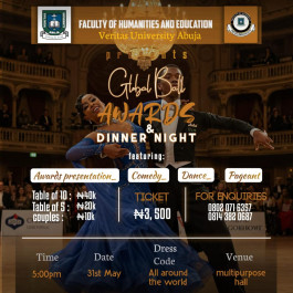 GLOBAL BALL DINNER & AWARDS