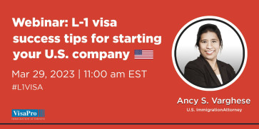 L-1 Visa: How To Start A Business...