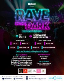 RAVE IN THE DARK