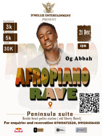 Afropiano Rave live in Bwari
