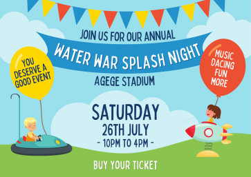 Water War Splash Night Agege