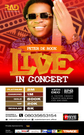 PETER DE ROCK LIVE IN CONCERT