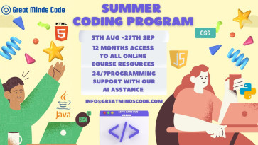 Great Minds Code Summer Coding Program