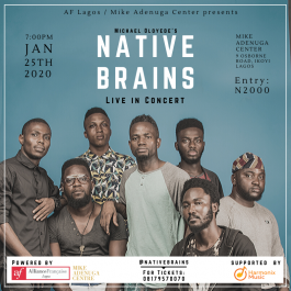 NATIVE BRAINS Live in Concert — event on Tickethub.ng
