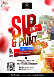 SIP & PAINT - Valentine Edition