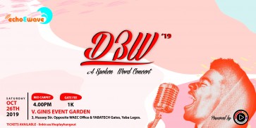 D3W SPOKEN WORD CONCERT — event on Tickethub.ng