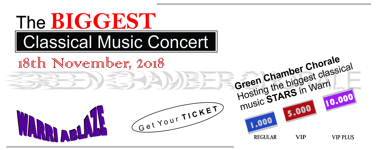 The BIGGEST Classical Music Concert — event on Tickethub.ng