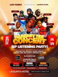 HARBBEY TEE LIVE IN CONCERT