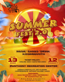 Summer Festhttps://tickethub.ng/summer-fest-66573476